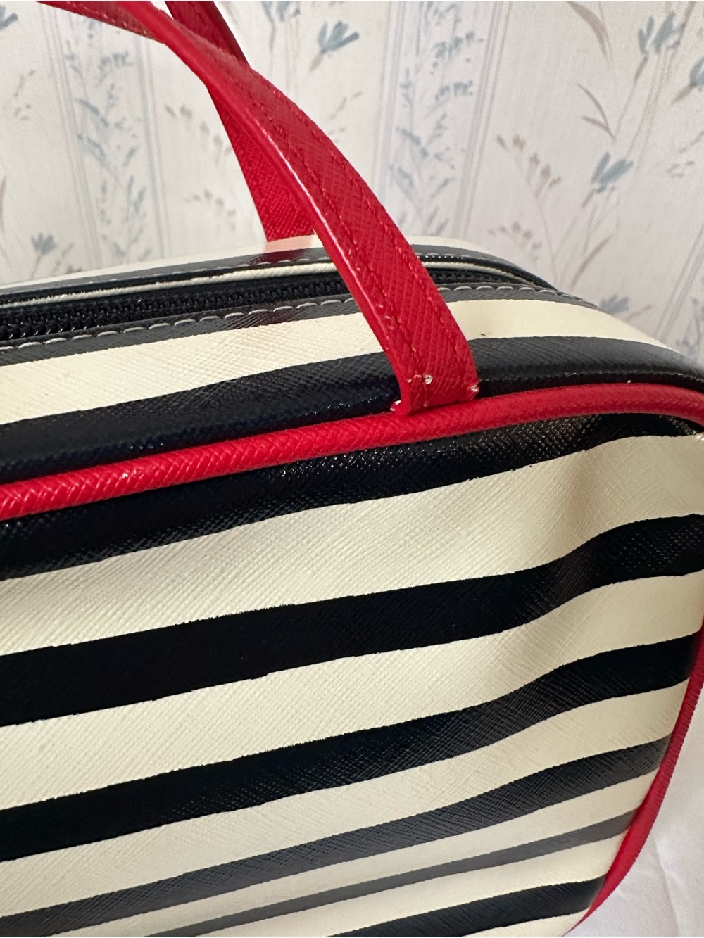 Kate Spade Striped Cosmetic Case - Picture 8 of 11